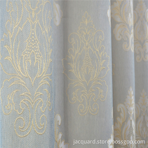 Classical Damask Design  Jacquard Curtain